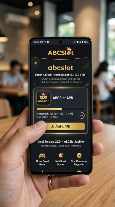 Tampilan halaman APK abcslot