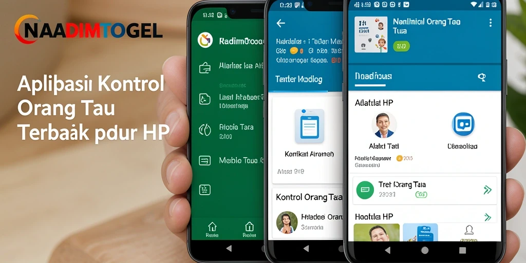 Tampilan antarmuka NADIMTOGEL yang intuitif dan user-friendly.