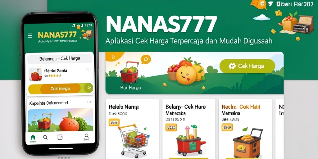 Tampilan antarmuka NANAS777 yang user-friendly saat cek harga.